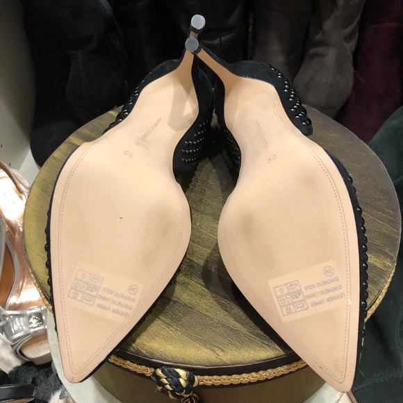 🆕Black Studded D’Orsay Pumps NWOT - Picture 6 of 6